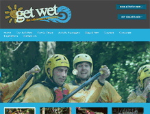 Tablet Screenshot of get-wet.co.uk